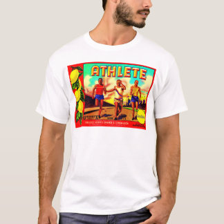 1930s Athlete fruit crate label T-Shirt