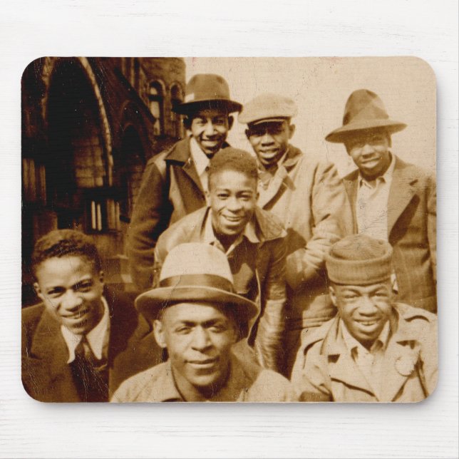 1930s boyz from the hood RPPC Mouse Pad (Front)