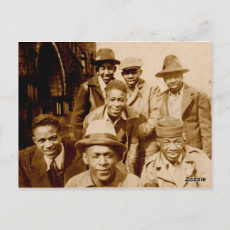 1930s boyz from the hood RPPC Postcard