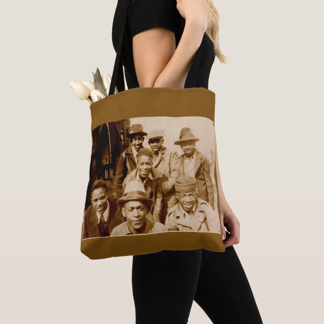 1930s boyz from the hood RPPC Tote Bag (Close Up)