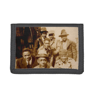 1930s boyz from the hood RPPC Tri-fold Wallet