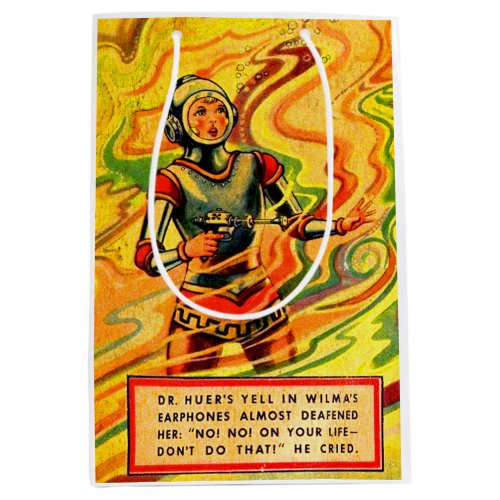 1930s Buck Rogers comic Wilma Deering Medium Gift Bag