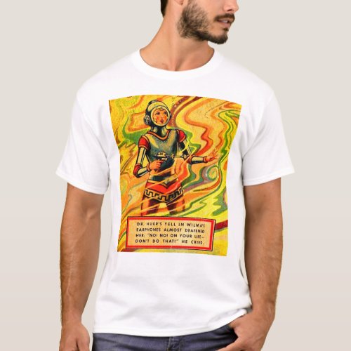 1930s Buck Rogers comic Wilma Deering T_Shirt