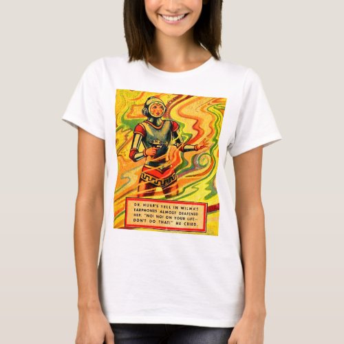 1930s Buck Rogers comic Wilma Deering T_Shirt