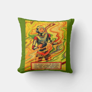 1930s Buck Rogers comic Wilma Deering Throw Pillow