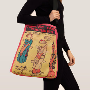 1930s comic strip paper doll Princess Wootietoot Crossbody Bag