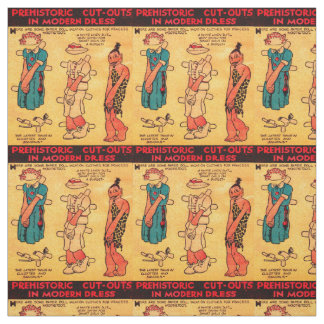1930s comic strip paper doll Princess Wootietoot Fabric