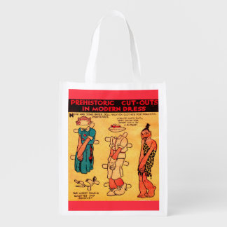 1930s comic strip paper doll Princess Wootietoot Grocery Bag