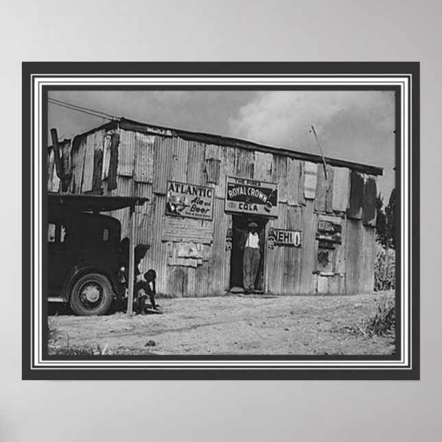 1930's Delta Juke Joint Poster (Front)