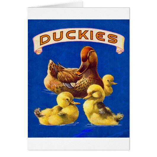 1930s Duckies Cards (Front)