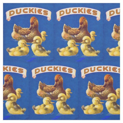 1930s Duckies print Fabric