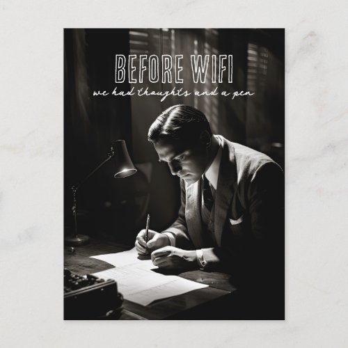 1930s Film_Noir _ Before WiFi _ Thoughts And Pen Postcard