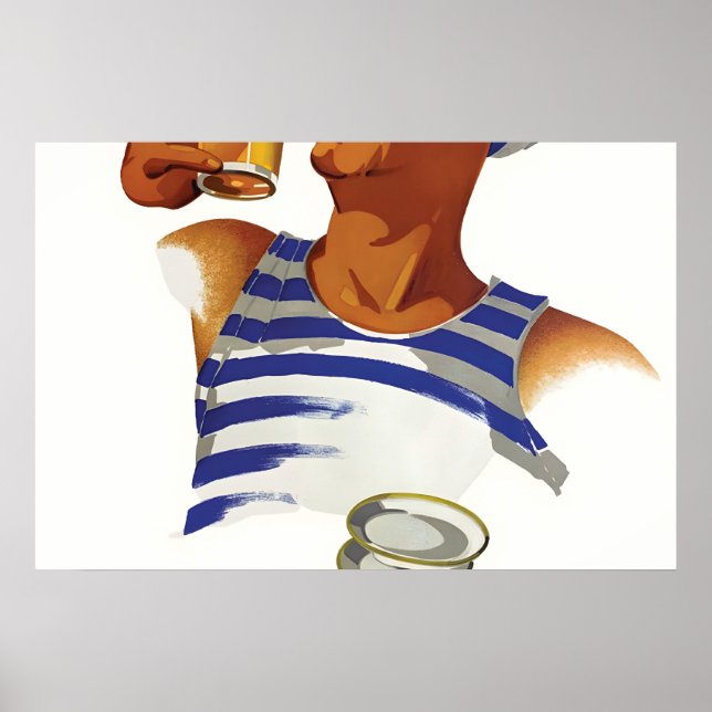 1930s French Bière Phénix Beer Advertisement Poster (Front)