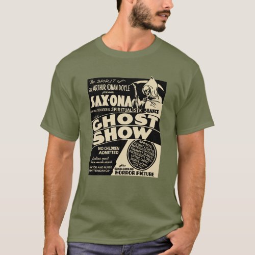 1930s Ghost Show Spook Show Poster T_Shirt