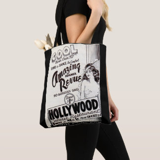1930s Hollywood Cabaret Restaurant ad Tote Bag