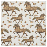 1930s Icelandic and Flowers Fabric
