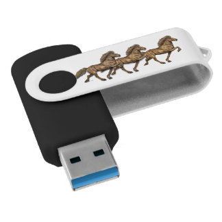 1930s Icelandic Horse  Flash Drive
