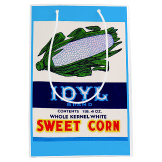 1930s Idyl Sweet Corn label Medium Gift Bag