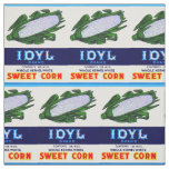 1930s Idyl Sweet Corn label print Fabric