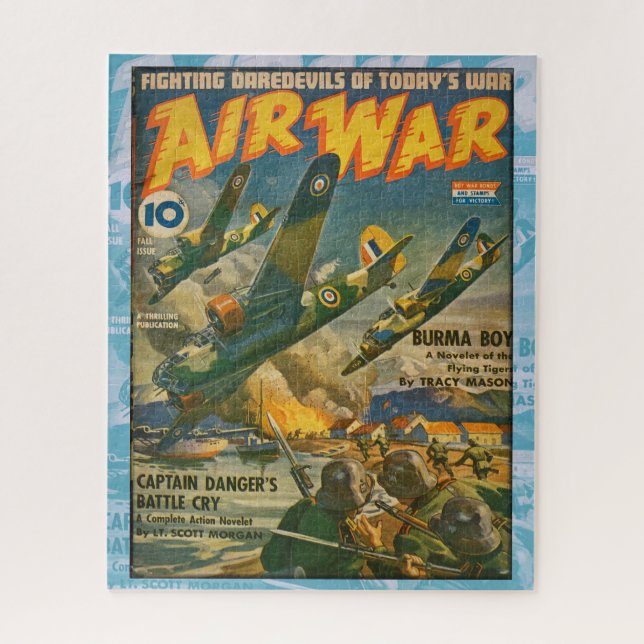 1930s MAGAZINE COVER ART OUTSTANDING ILLUST Jigsaw Puzzle (Vertical)