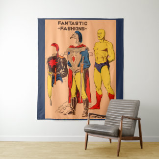 1930s Prince Barin of Flash Gordon paperdoll Tapestry