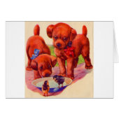 1930s puppies and birds (Front Horizontal)