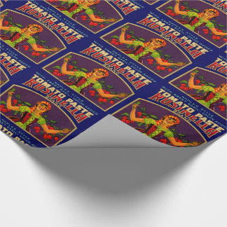 1930s Rosinella tomato sauce can label no. 2 Wrapping Paper