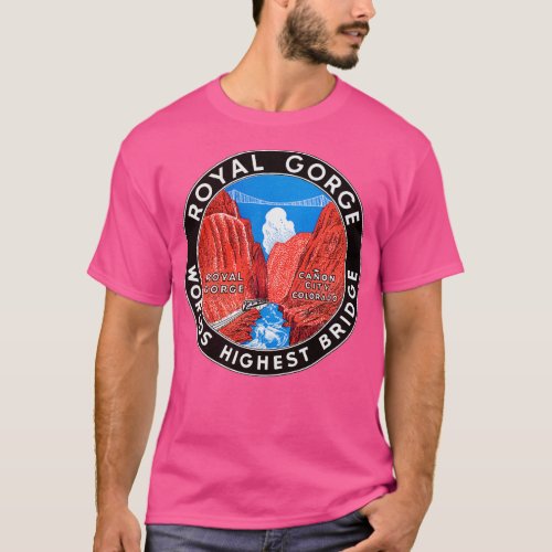 1930s Royal Gorge Bridge T_Shirt