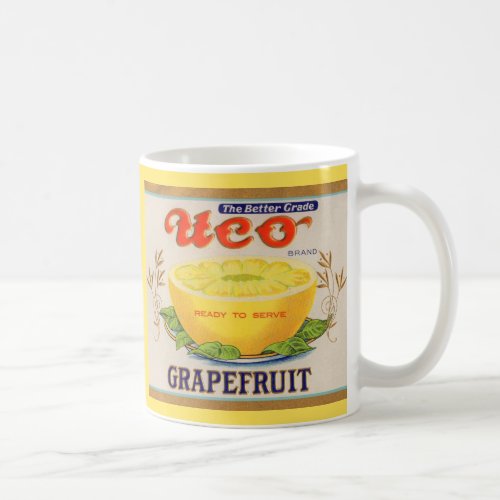 1930s Uco Brand Grapefruit label