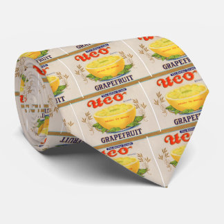 1930s Uco Brand Grapefruit label Tie