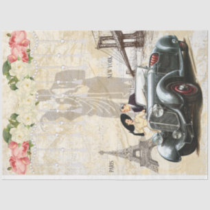 1930's Vintage Cards Series Design 2 Tissue Paper