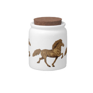 1930's Vintage Icelandic Candy Jar