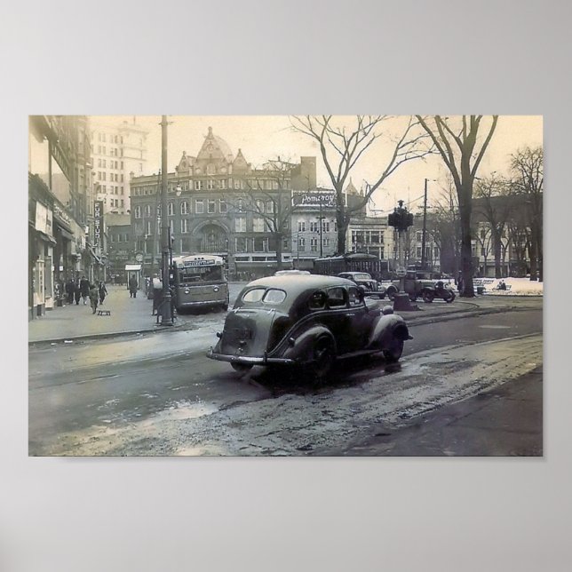 1930's Wilkes-Barre Pa. Poster (Front)