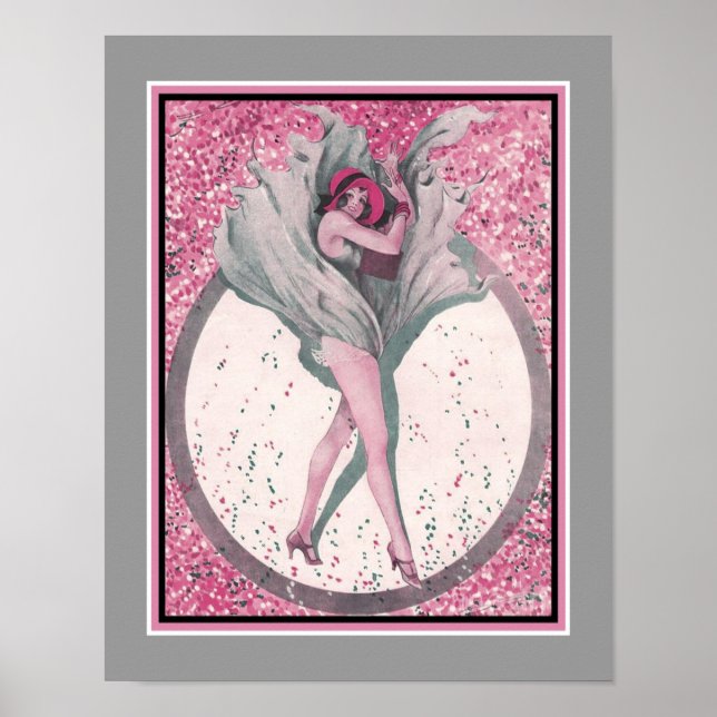 1931, Art Deco, French Fashion Poster (Front)