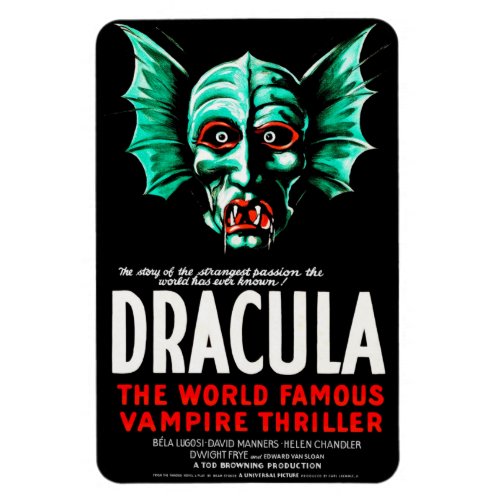 1931 Dracula Poster Magnet