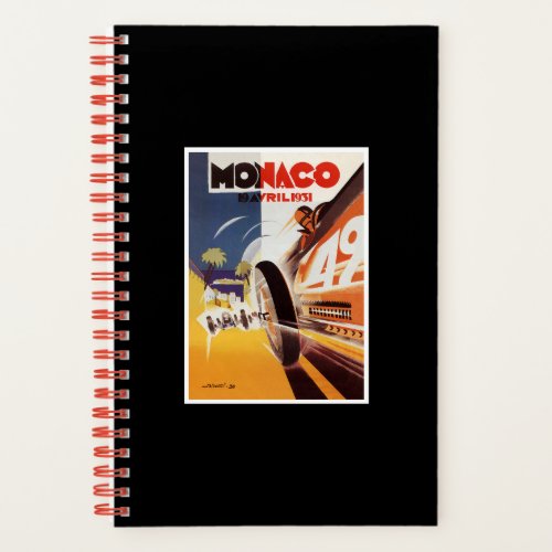 1931 Grand Prix of Monaco Notebook