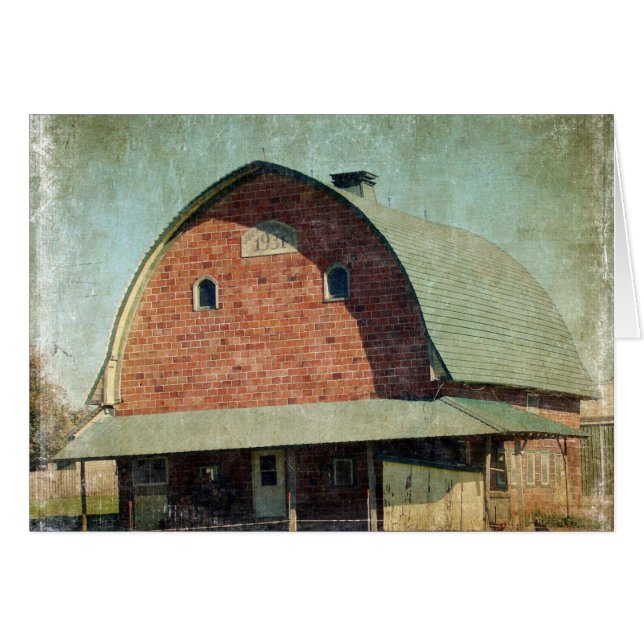 1931barn.jpg cards (Front Horizontal)