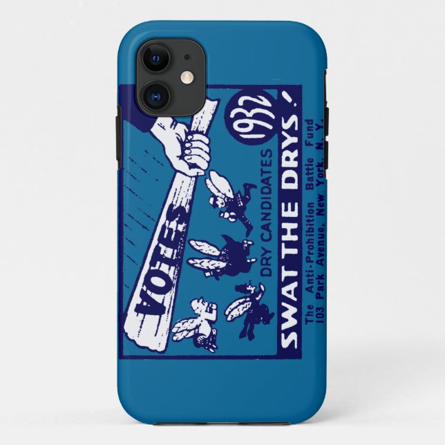 1932 Anti-Prohibition Campaign Case-Mate iPhone Case (Back)