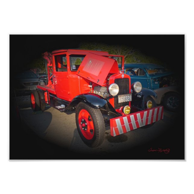 1932 CHEVY TOW TRUCK PHOTO PRINT (Front)