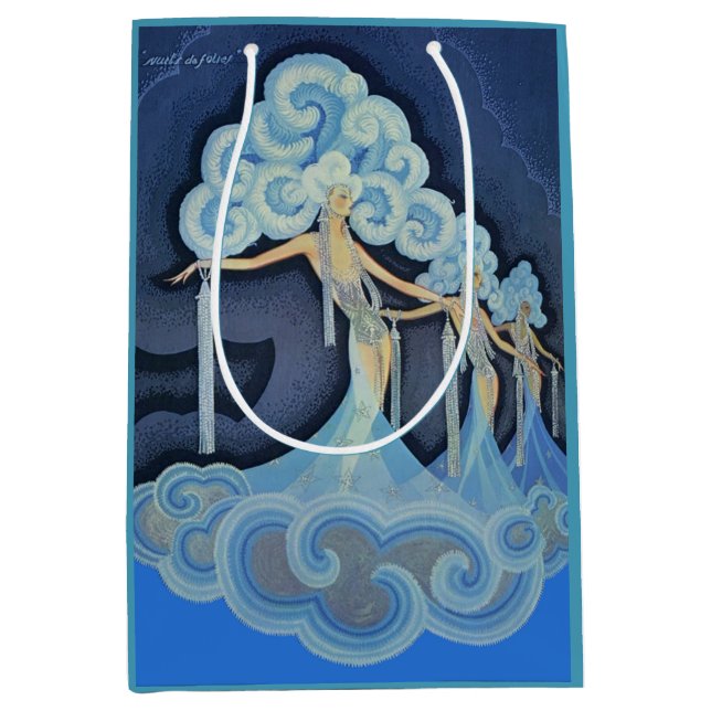 1932 Folies Bergère poster print Medium Gift Bag (Front)