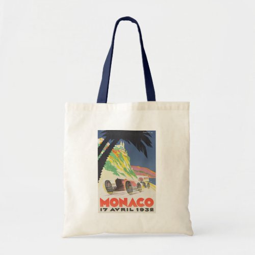 1932 Grand Prix of Monaco Tote Bag