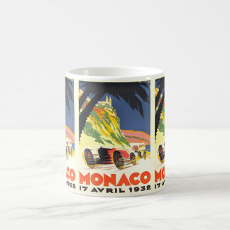 1932 Monaco Grand Prix: Vintage Race Sports Color Morph Mug