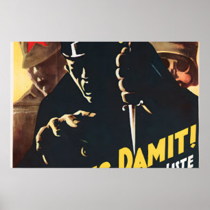1932 SPD Election Poster Those are the enemies of