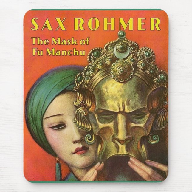 1932 The Mask of Fu Manchu cover Mouse Pad (Front)