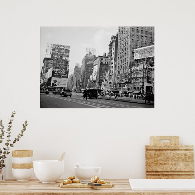 1932 TIMES SQUARE-NEW YORK CITY POSTER | Zazzle