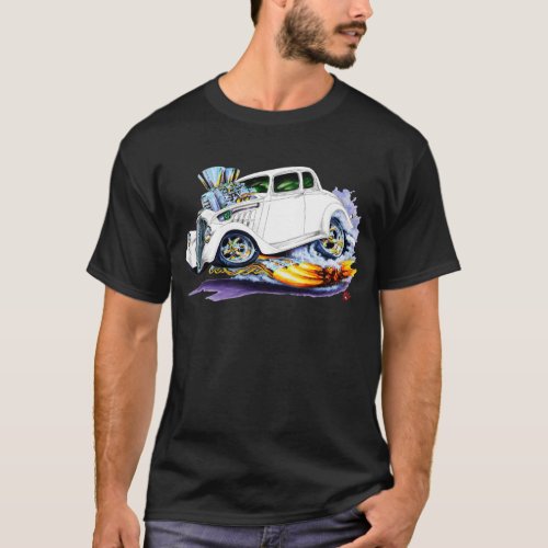 1933_36 Willys White Car T_Shirt