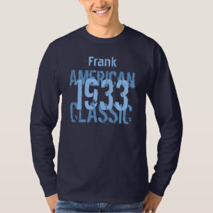 1933 American Classic 80th Birthday Gift for Him T-Shirt