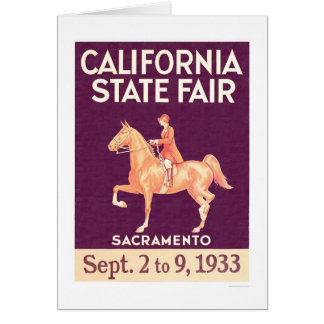 1933 California State Fair Cards