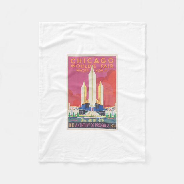 1933 Chicago World's Fair Blanket (Front)