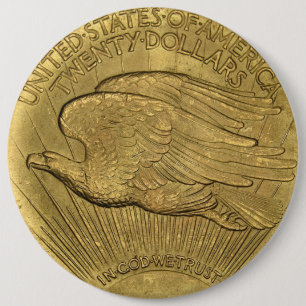1933 Double Eagle Gold Coin Button